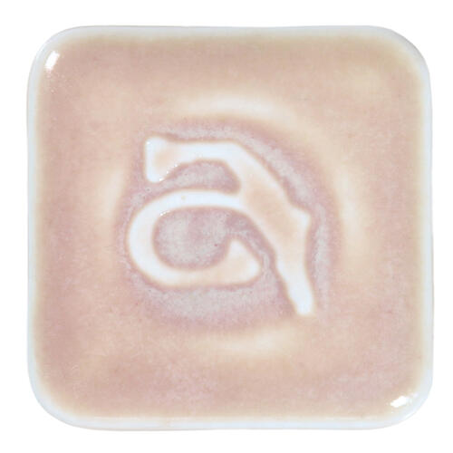 Abbots Midfire Brushable Glaze Almond — example fired result