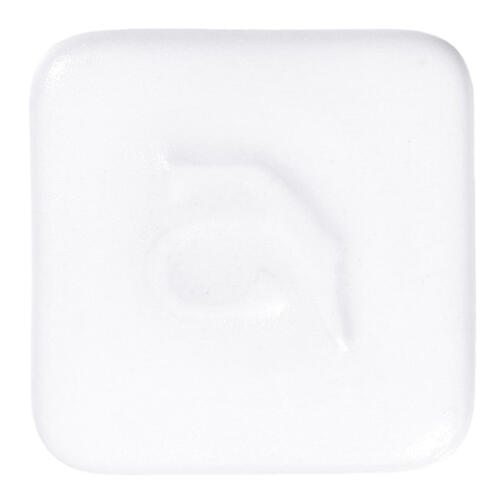Abbots Midfire Brushable Glaze White Oilspot — example fired result