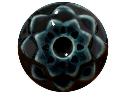 Amaco Celadon Midfire Brushable Glaze C-27 Storm — example fired result