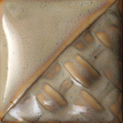 Mayco Stoneware Midfire Brushable Glaze SW-131 Birch — example fired result