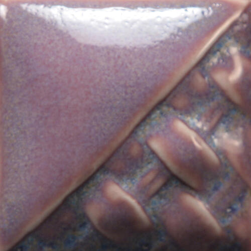 Mayco Stoneware Midfire Brushable Glaze SW-165 Lavender Mist — example fired result