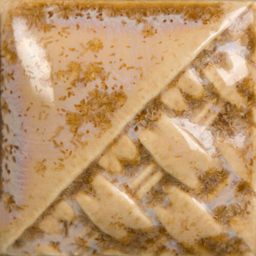 Mayco Stoneware Midfire Brushable Glaze SW-215 Micro Champagne — example fired result