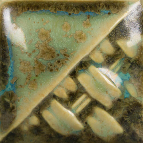 Mayco Stoneware Midfire Brushable Glaze SW-216 Micro Jade — example fired result