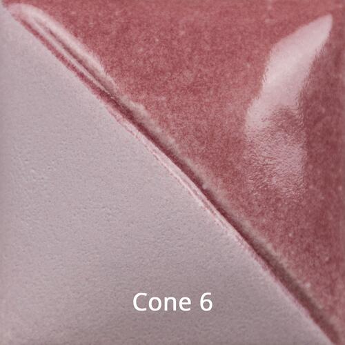 Mayco Fundamental Underglaze UG-010 Crimson — example fired result