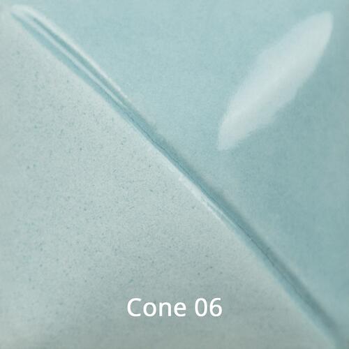 Mayco Fundamental Underglaze UG-082 Tucson Turquoise — example fired result