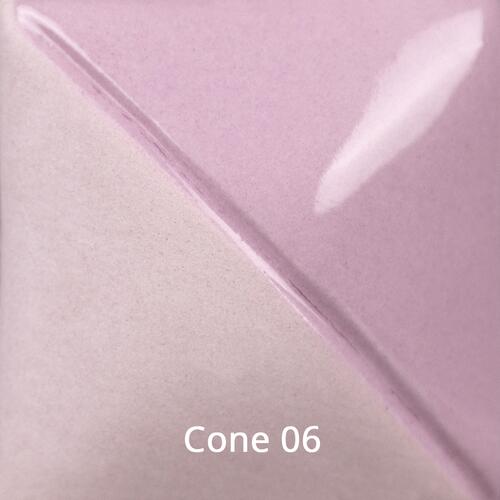 Mayco Fundamental Underglaze UG-092 Lilac — example fired result
