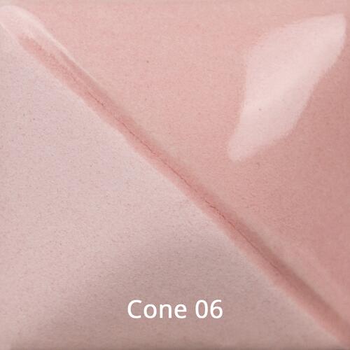 Mayco Fundamental Underglaze UG-215 Blush — example fired result