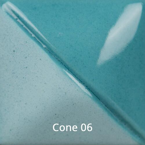Mayco Fundamental Underglaze UG-219 Marine Blue — example fired result