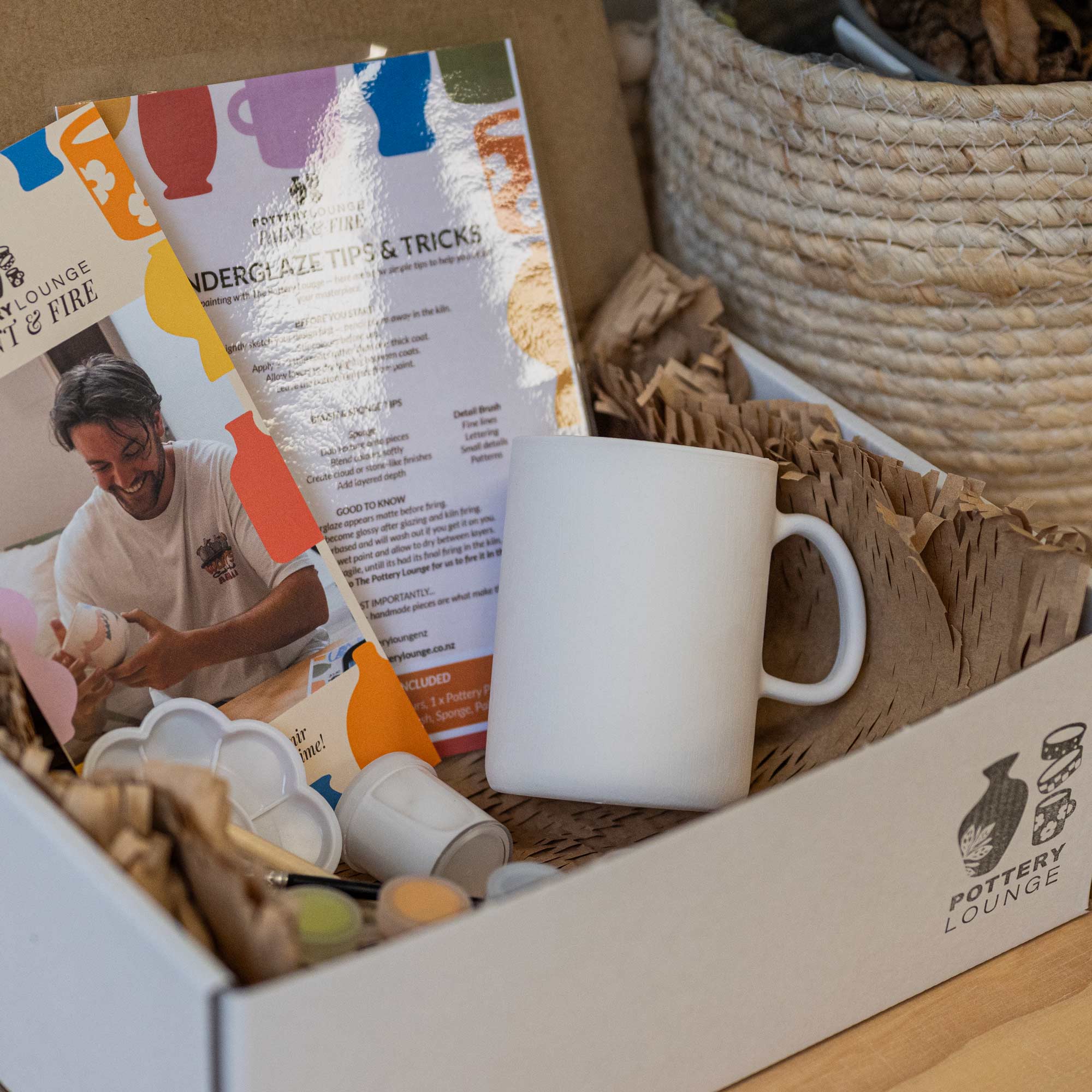 Paint-At-Home Pottery Kit