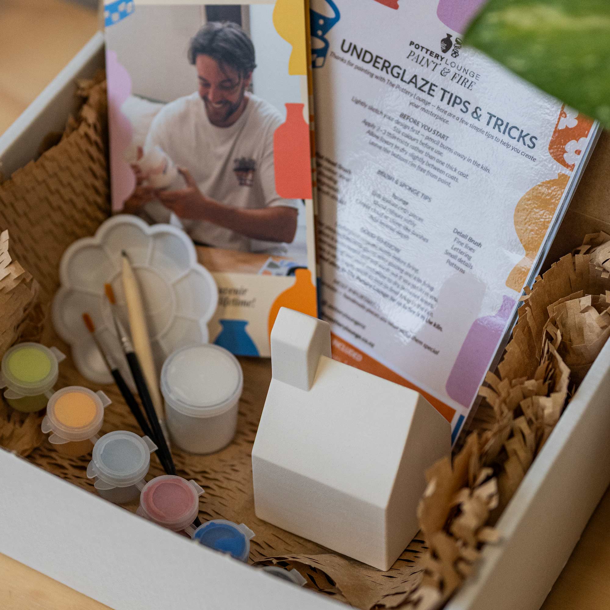 Paint-At-Home Pottery Kit