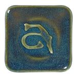 Abbots Midfire Brushable Glaze Titirangi — example fired result