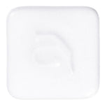 Abbots Midfire Brushable Glaze White Oilspot — example fired result