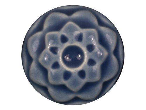 Amaco Celadon Midfire Brushable Glaze C-25 Downpour — example fired result