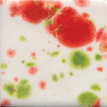 Mayco Jungle Gems Lowfire Brushable Glaze CG-750 Noel — example fired result