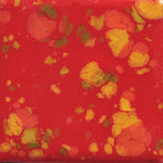 Mayco Jungle Gems Lowfire Brushable Glaze CG-756 Fire Cracker — example fired result