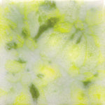 Mayco Jungle Gems Lowfire Brushable Glaze CG-963 Lemon Lime — example fired result