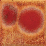 Mayco Jungle Gems Lowfire Brushable Glaze CG-972 Dragon's Breath — example fired result