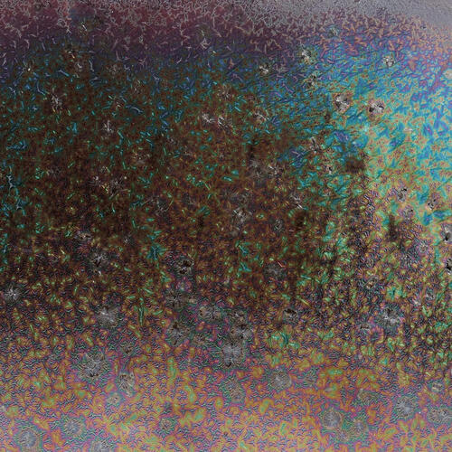 Amaco Cosmos Midfire Brushable Glaze CO-8 Dark Star — example fired result