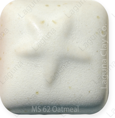 Laguna Moroccan Sand Brushable Glaze MS-62 Oatmeal — example fired result