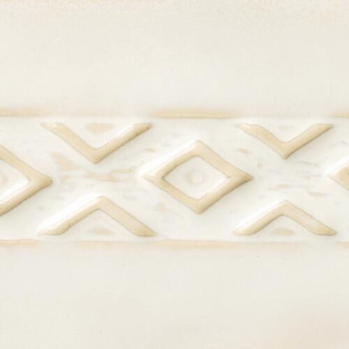 Amaco Potters Choice Flux Midfire Brushable Glaze PC-17 Honey Flux — example fired result