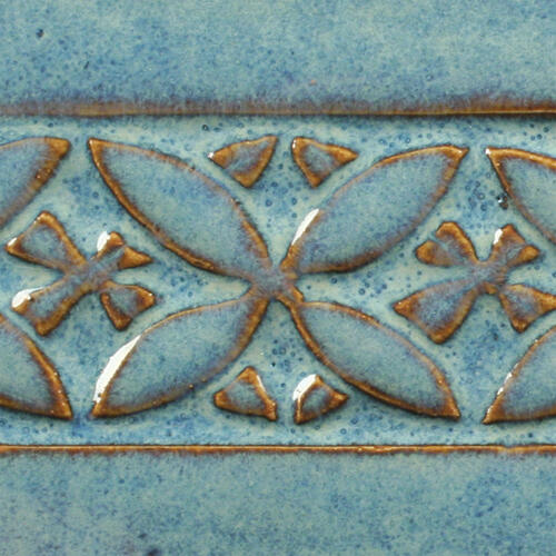 Amaco Potters Choice Midfire Brushable Glaze PC-20 Blue Rutile — example fired result