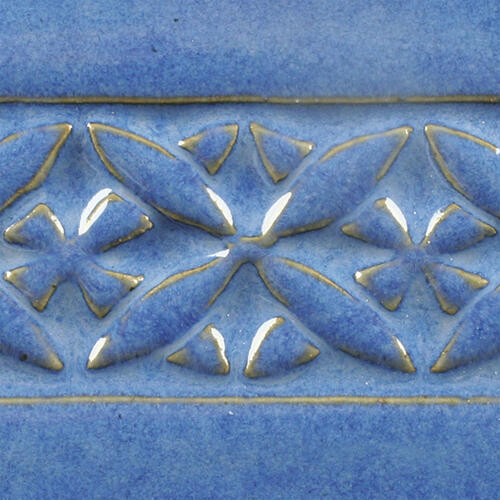Amaco Potters Choice Midfire Brushable Glaze PC-23 Indigo Float — example fired result