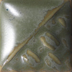 Mayco Stoneware Midfire Brushable Glaze SW-108 Green Tea — example fired result