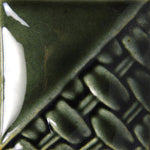 Mayco Stoneware Midfire Brushable Glaze SW-120 Northern Woods — example fired result