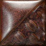 Mayco Stoneware Midfire Brushable Glaze SW-129 Copper Float — example fired result