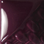 Mayco Stoneware Midfire Brushable Glaze SW-134 Eggplant — example fired result