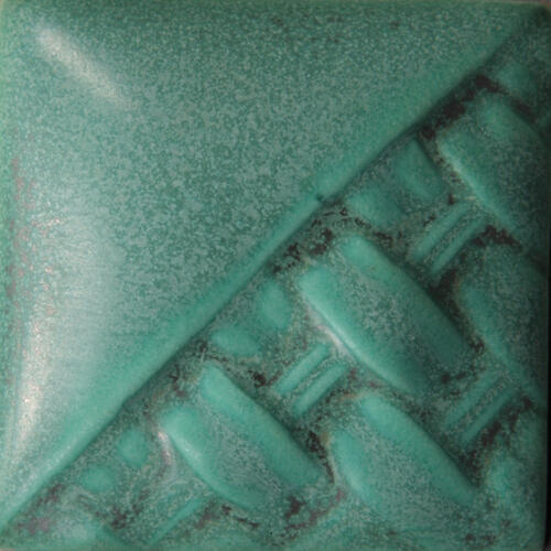 Mayco Stoneware Midfire Brushable Glaze SW-164 Satin Patina — example fired result