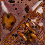 Mayco Stoneware Midfire Brushable Glaze SW-191 Peppered Plum — example fired result