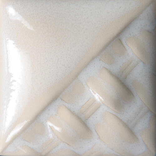 Mayco Stoneware Midfire Brushable Glaze SW-250 White Opal — example fired result