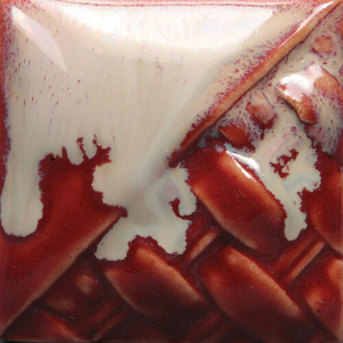 Mayco Stoneware Midfire Brushable Glaze SW-401 Mayco Light Flux — example fired result