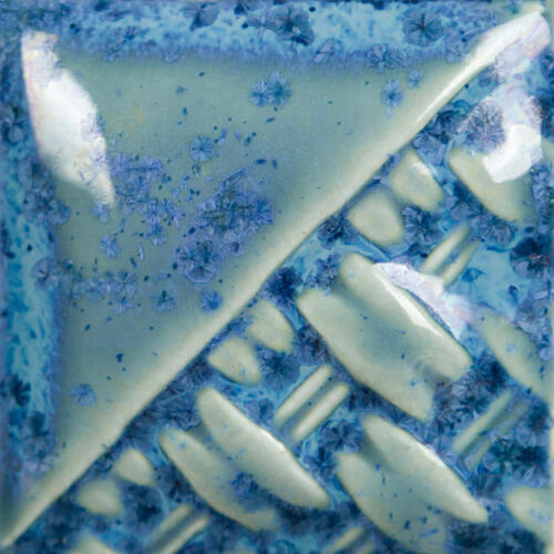 Mayco Stoneware Midfire Brushable Glaze SW-217 Micro Cerulean — example fired result