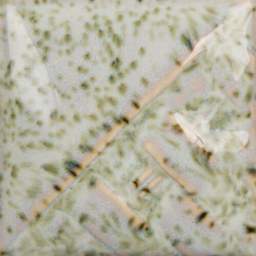 Mayco Stoneware Midfire Brushable Glaze SW-225 Lily Pad — example fired result