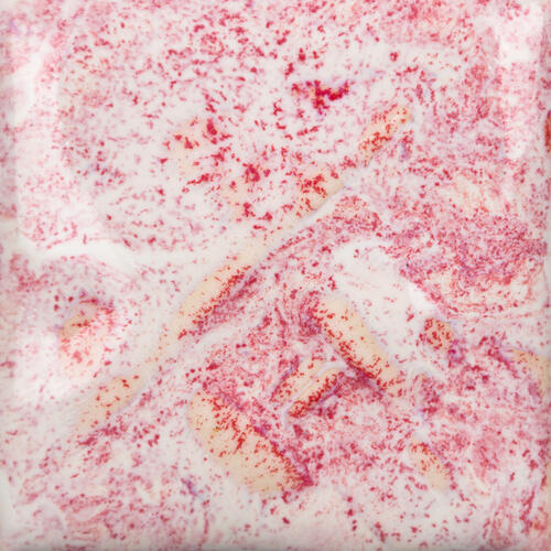 Mayco Stoneware Midfire Brushable Glaze SW-226 Pink Pearl — example fired result