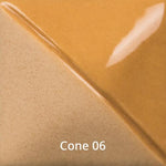 Mayco Fundamental Underglaze UG-057 Spice Brown — example fired result