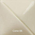 Mayco Fundamental Underglaze UG-067 Ivory — example fired result