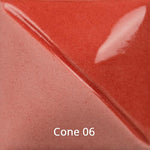Mayco Fundamental Underglaze UG-207 Flame Red — example fired result