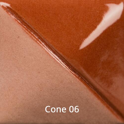 Mayco Fundamental Underglaze UG-213 Cinnamon — example fired result