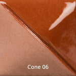 Mayco Fundamental Underglaze UG-213 Cinnamon — example fired result