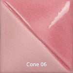 Mayco Fundamental Underglaze UG-224 Rose — example fired result