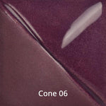 Mayco Fundamental Underglaze UG-225 Plum — example fired result