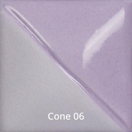Mayco Fundamental Underglaze UG-226 Lavender — example fired result