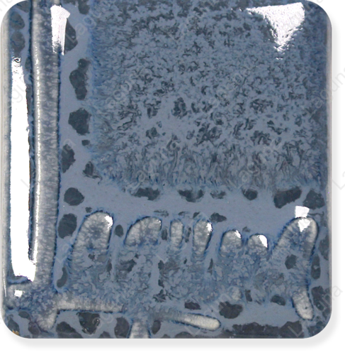 Laguna Mystic Brushable Glaze WC-109 Stormy Blue Grey — example fired result