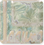 Laguna Crystal Blossom Brushable Glaze WC-165 Translucent Mint — example fired result